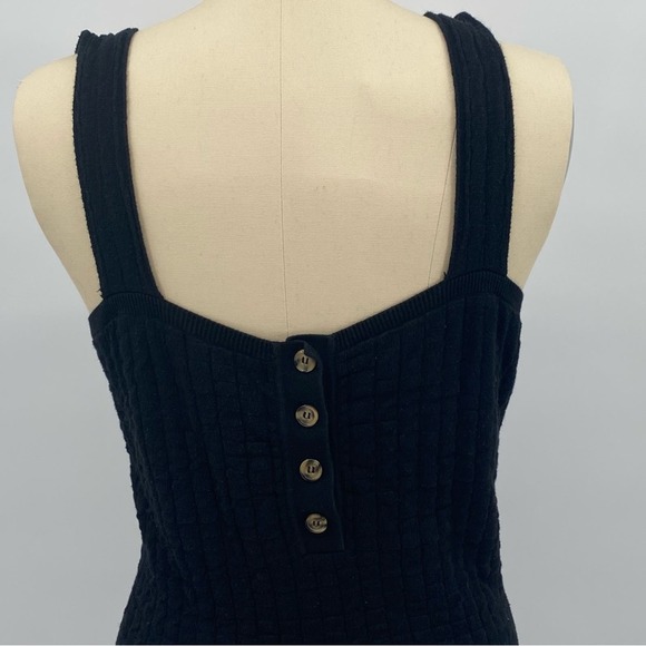 Free People Revolve Black Knit Dress - Picture 4 of 12